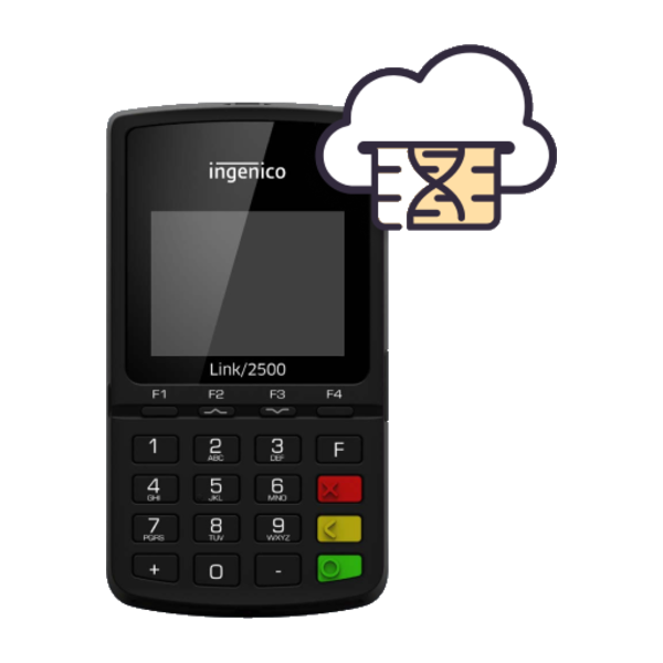 Ingenico Link/2500 LE Cloud, a compact handheld mobile card reader